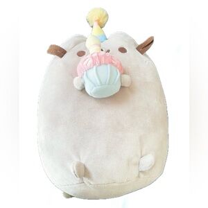 Pusheen Gund big 10” plush birthday Gund